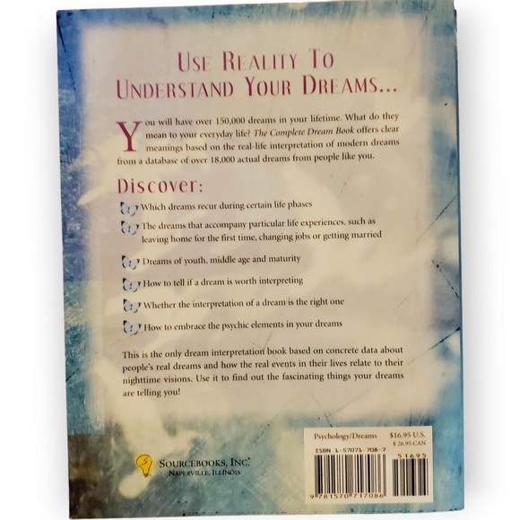 The Complete Dream Book by Gillian Holloway, Ph.D. - Picture 2 of 3